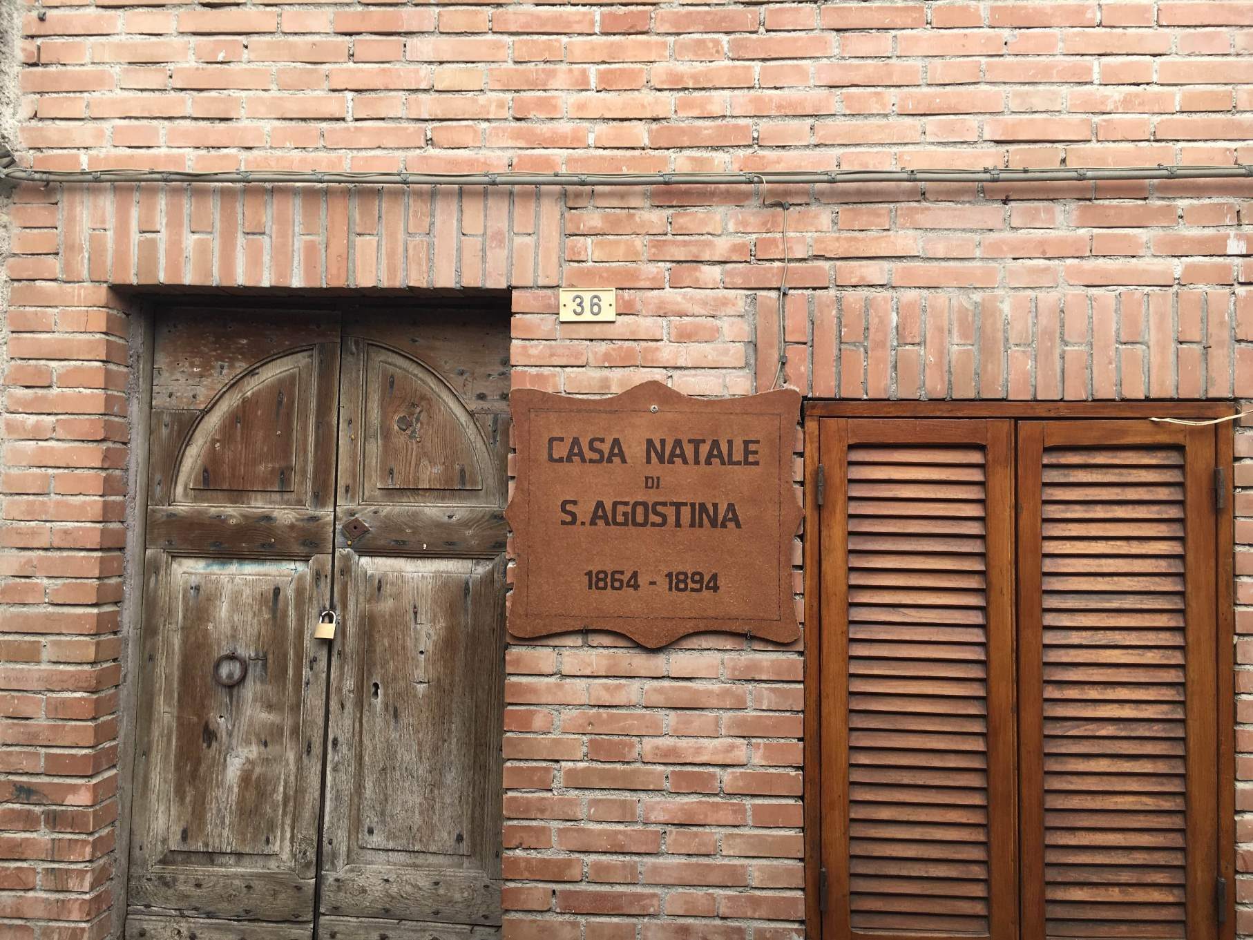 Agostina Pietrantoni's birthplace(3).JPG